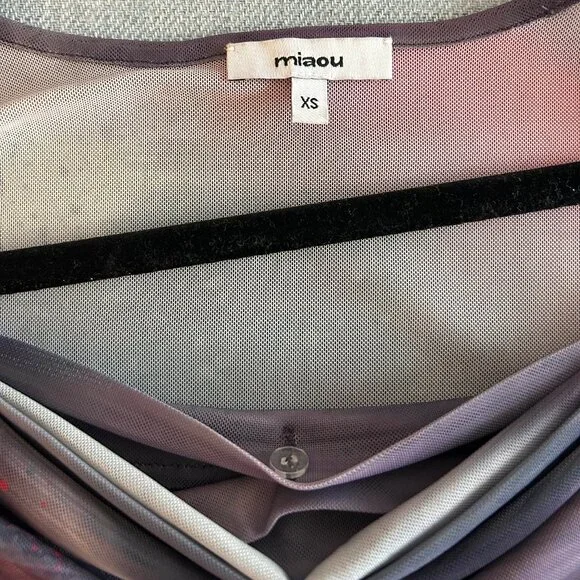 miaou ginger dress in motion pink - Picture 5 of 5